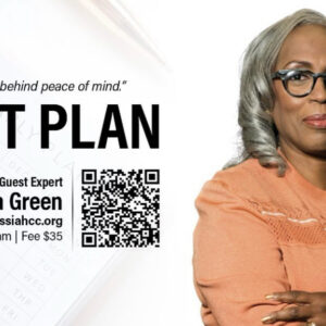 Rhonda D. Green, guest expert at Messiah Community Church's Exit Plan event